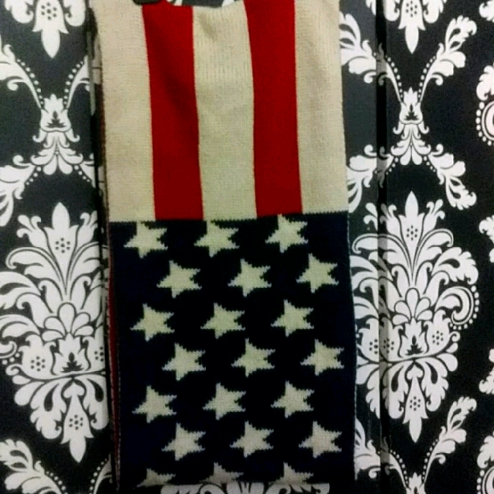 Stars and stripes infinity scarf